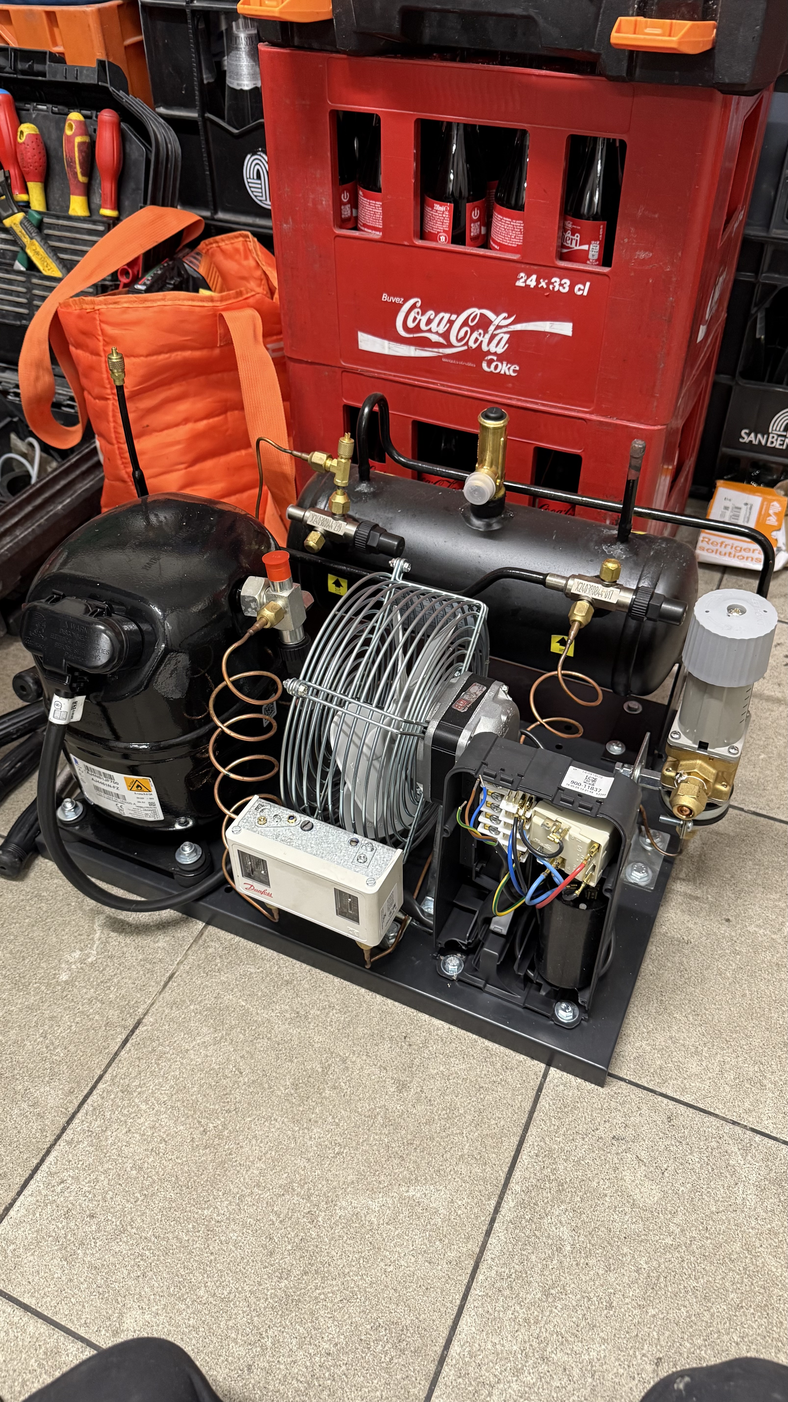 Installation d’un groupe à eau