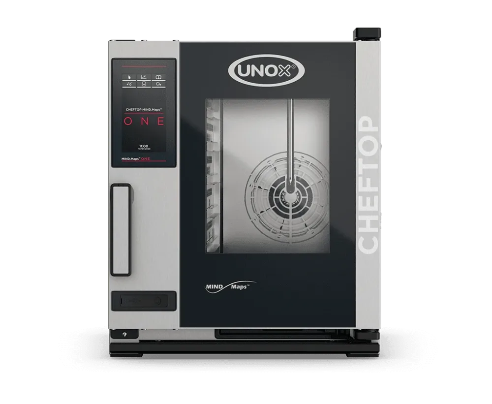 Four mixte 5 niveaux GN2/3 Unox CHEFTOP MIND.Maps COMPACT ONE