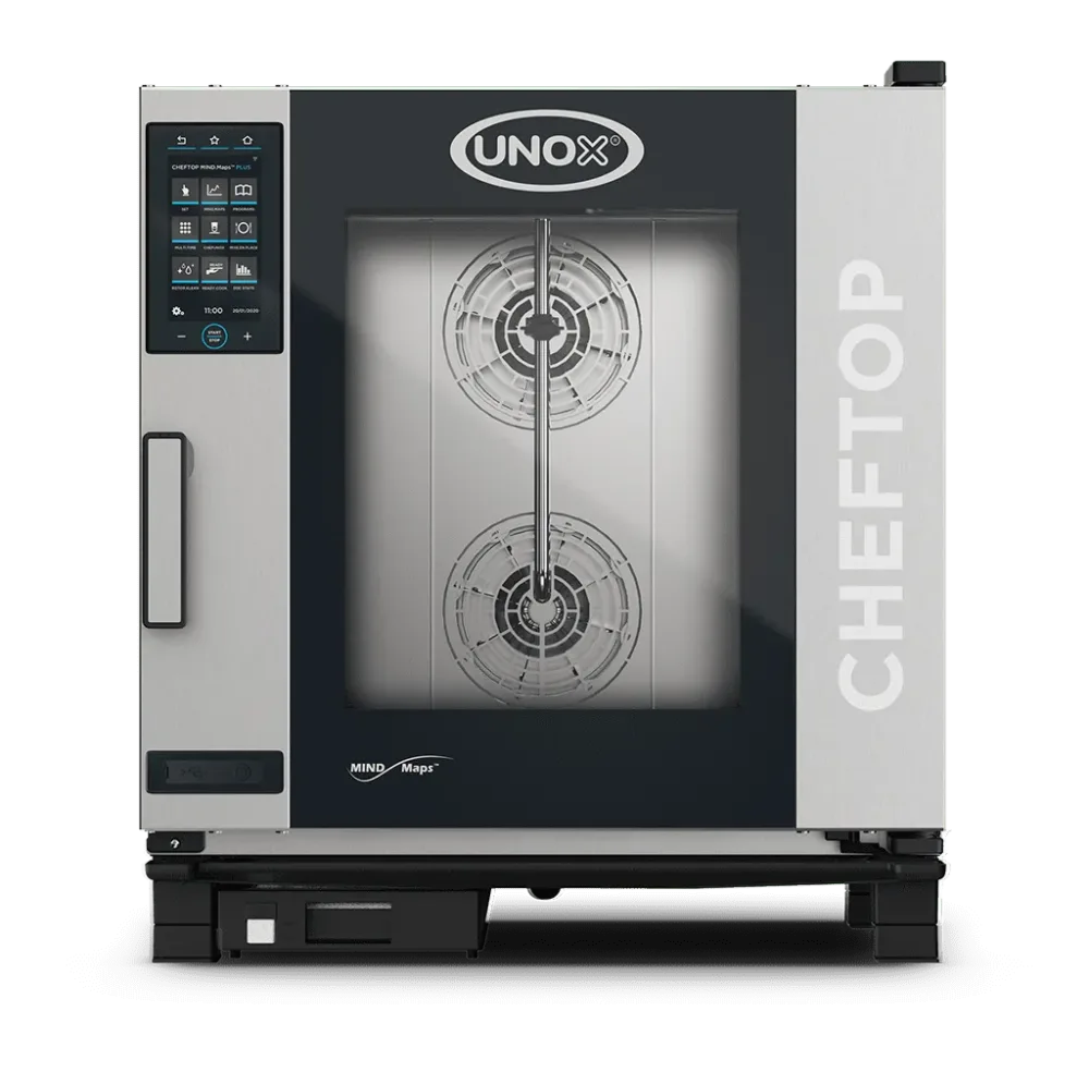 Four mixte 7 niveaux GN1/1 Unox CHEFTOP MIND.Maps COUNTERTOP PLUS — XEVC-0711-EPLM